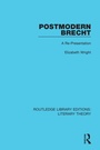 Cover: Postmodern Brecht - Routledge