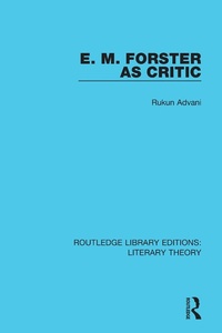 Enlarge image Cover: E. M. Forster as Critic - Routledge