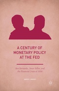 Cover: A Century of Monetary Policy at the Fed - Palgrave MacMillan
