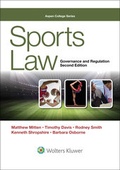 Cover: Sports Law - Wolters Kluwer Law & Business