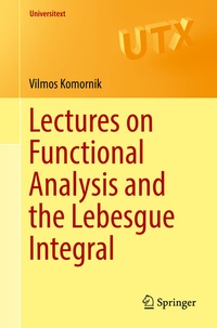 Abbildung von: Lectures on Functional Analysis and the Lebesgue Integral - Springer
