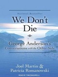 Cover: We Don't Die - Tantor Media, Inc