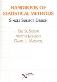Enlarge image Cover: Handbook of Statistical Methods - Plural Publishing Inc