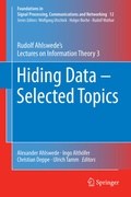 Cover: Hiding Data - Selected Topics - Springer