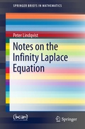 Cover: Notes on the Infinity Laplace Equation - Springer