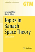 Cover: Topics in Banach Space Theory - Springer