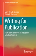 Cover: Writing for Publication - Springer