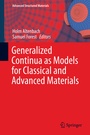 Cover: Generalized Continua as Models for Classical and Advanced Materials - Springer