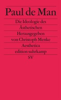 Cover: Die Ideologie des &Auml;sthetischen - Suhrkamp