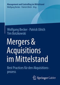 Abbildung von: Mergers & Acquisitions im Mittelstand - Springer Gabler