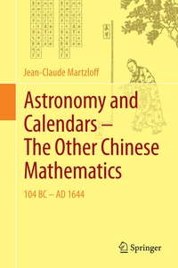 Abbildung von: Astronomy and Calendars - The Other Chinese Mathematics - Springer