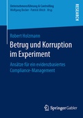 Cover: Betrug und Korruption im Experiment - Springer Gabler