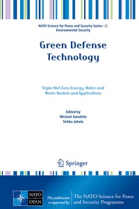 Enlarge image Cover: Green Defense Technology - Springer