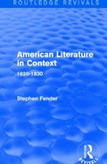 Cover: American Literature in Context - Routledge