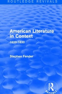 Enlarge image Cover: American Literature in Context - Routledge