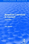 Cover: American Literature in Context - Routledge