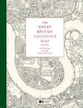 Cover: The Great British Coloring Map - Laurence King Publishing
