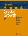 Cover: Springer Handbook of Crystal Growth - Springer
