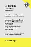 Cover: GI Edition Proceedings Band 253 Informatik in der Land-, Forst- und Ern&auml;hrungswirtschaft - K&ouml;llen