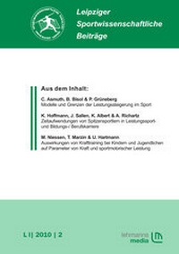 Abbildung von: Leipziger Sportwissenschaftliche Beiträge - Lehmanns Media