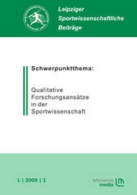 Abbildung von: Leipziger Sportwissenschaftliche Beiträge - Lehmanns Media