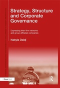 Cover: Strategy, Structure and Corporate Governance - Routledge