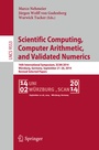 Cover: Scientific Computing, Computer Arithmetic, and Validated Numerics - Springer