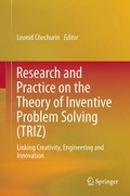 Cover: Research and Practice on the Theory of Inventive Problem Solving (TRIZ) - Springer