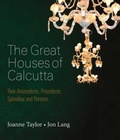 Cover: The Great Houses Of Calcutta - Niyogi Books