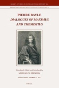 Cover: Dialogues of Maximus and Themistius - Brill