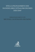 Cover: Stellungnahmen des Handelsrechtsausschusses des DAV - C.H.BECK