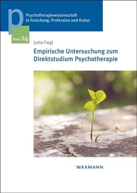 Abbildung von: Empirische Untersuchung zum Direktstudium Psychotherapie - Waxmann