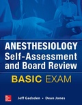 Cover: Anesthesiology Self-Assessment and Board Review: BASIC Exam - McGraw-Hill Education