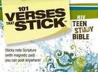 Abbildung von: 101 Verses that Stick for Teens based on the NIV Teen Study Bible - Zonderkidz
