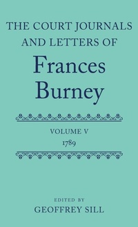 Enlarge image Cover: The Court Journals and Letters of Frances Burney - Oxford University Press