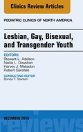 Cover: Lesbian, Gay, Bisexual, and Transgender Youth, An Issue of Pediatric Clinics of North America - Elsevier