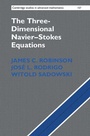 Cover: The Three-Dimensional Navier-Stokes Equations - Cambridge University Press
