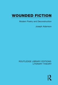Enlarge image Cover: Wounded Fiction - Routledge