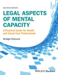 Cover: Legal Aspects of Mental Capacity - Wiley