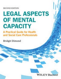 Abbildung von: Legal Aspects of Mental Capacity - Wiley
