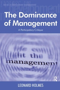 Enlarge image Cover: The Dominance of Management - Routledge