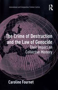 Cover: The Crime of Destruction and the Law of Genocide - Routledge