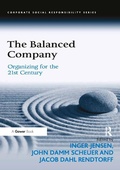 Cover: The Balanced Company - Routledge