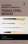 Cover: The Ashgate Research Companion to Thomas Lovell Beddoes - Routledge