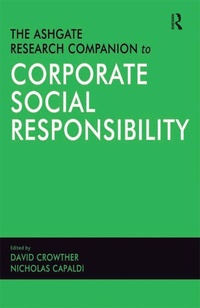 Abbildung von: The Ashgate Research Companion to Corporate Social Responsibility - Routledge