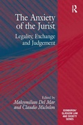 Cover: The Anxiety of the Jurist - Routledge