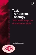 Cover: Text, Translation, Theology - Routledge