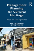 Cover: Management Planning for Cultural Heritage - Routledge