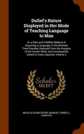 Cover: Dufief's Nature Displayed in Her Mode of Teaching Language to Man - Arkose Press