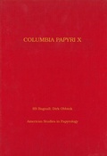 Cover: Columbia Papyri X - Scholars Press